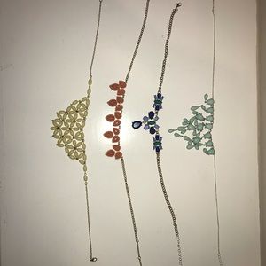 Colorful necklaces